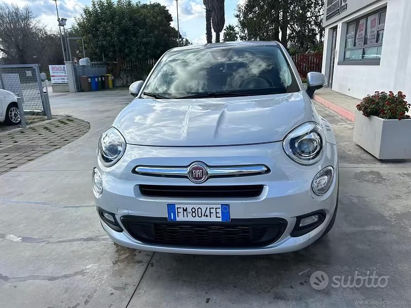 Usata Fiat 500X Lounge 120 CV (88 kW) 2017 Argento SUV