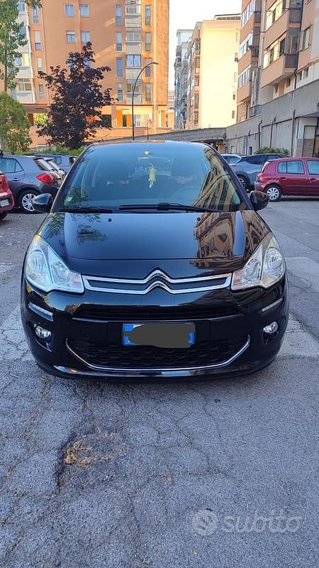 Usata Citroën C3 Exclusive 90 CV (66 kW) 2014 Nero Utilitaria