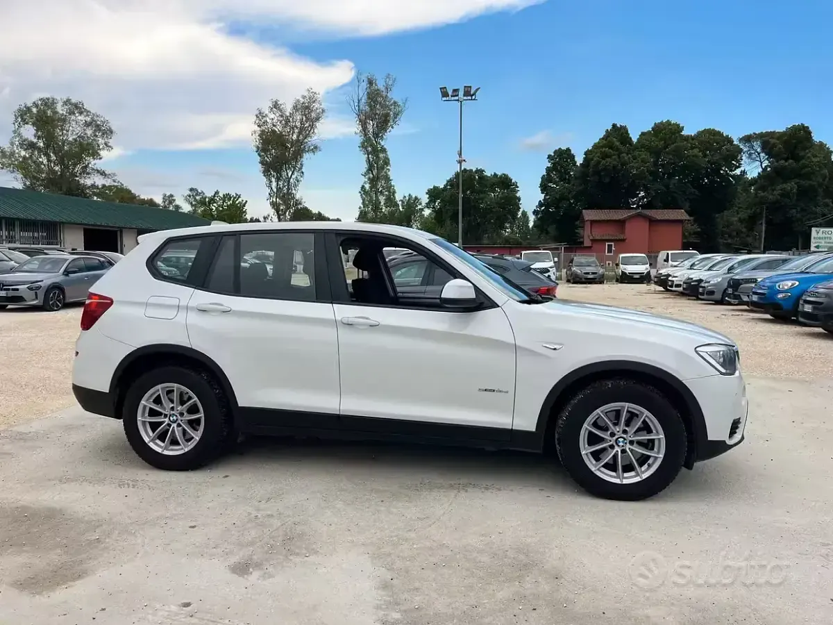 Usata BMW X3 150 CV (110 kW) 2015 Bianco SUV