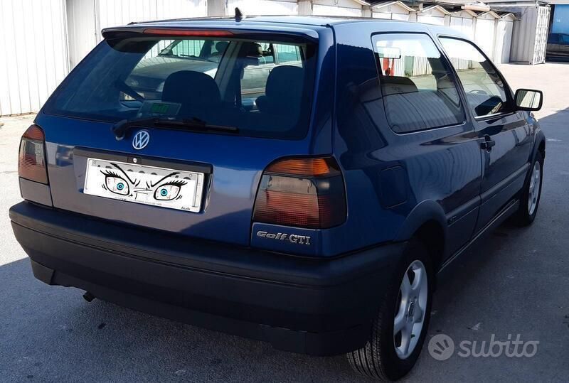 Usata VW Golf III 54 CV (39 kW) 1994 Blu Utilitaria