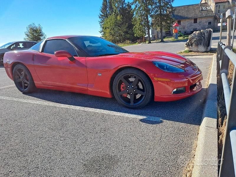 Usata Corvette C6 400 CV (294 kW) 2006 Rosso Cabrio