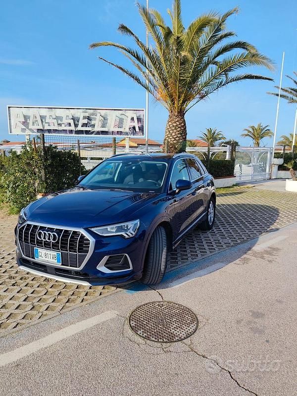 Usata Audi Q3 150 CV (110 kW) 2023 Blu SUV