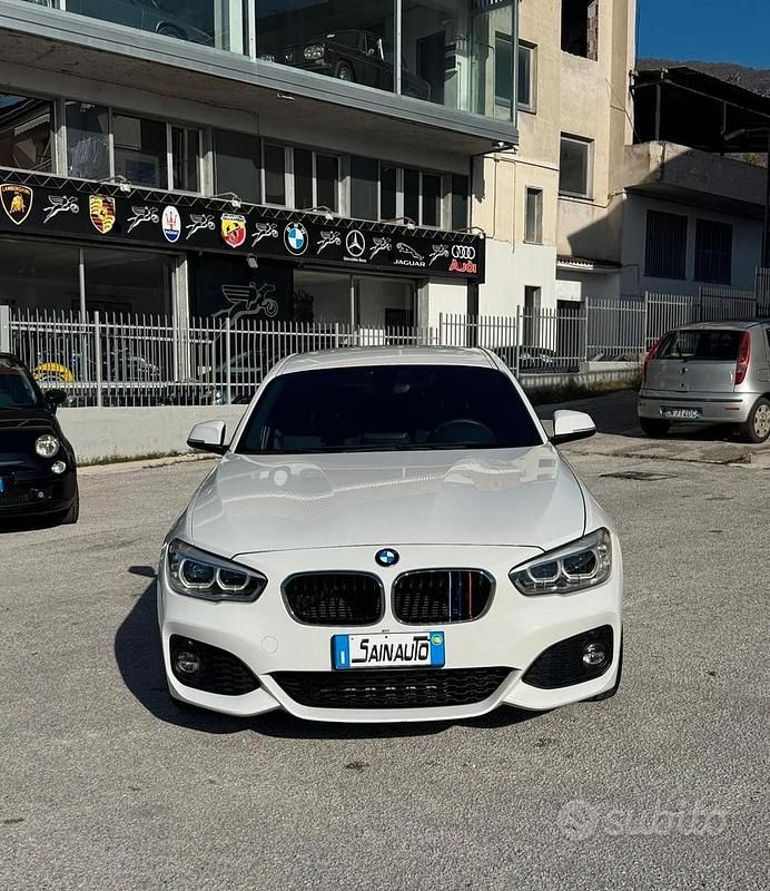 Usata BMW 118 M Sport 150 CV (110 kW) 2017 Bianco Utilitaria