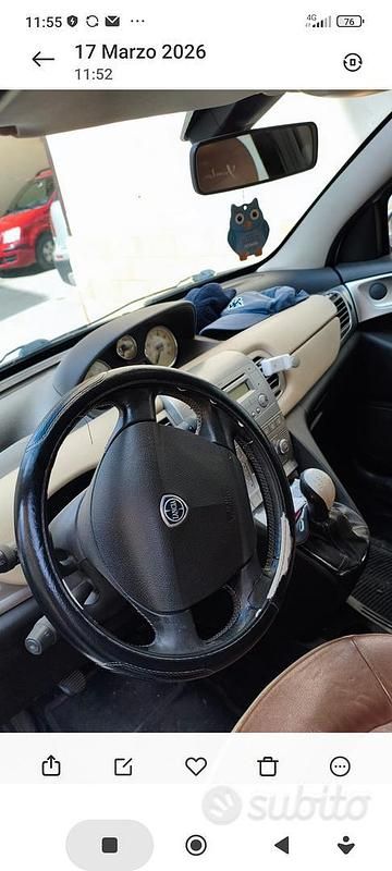 Usata Lancia Ypsilon 75 CV (55 kW) 2008 Bianco Utilitaria