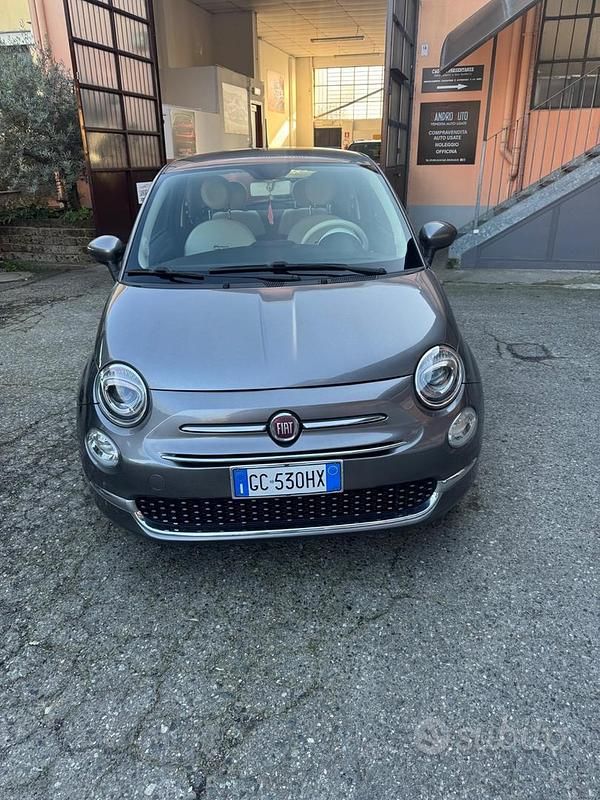 Usata Fiat 500 Lounge 69 CV (50 kW) 2019 Grigio Berlina