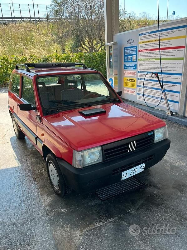 Usata Fiat Panda 39 CV (28 kW) 1994 Rosso Utilitaria