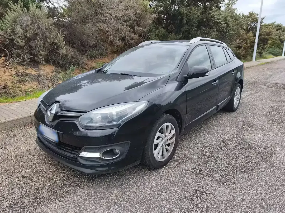Usata Renault Mégane GrandTour 110 CV (80 kW) 2014 Nero Station wagon