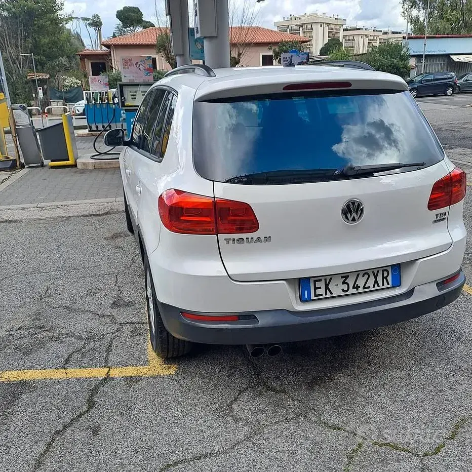 Usata VW Tiguan 110 CV (80 kW) 2012 Bianco SUV