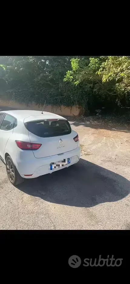 Usata Renault Clio IV 75 CV (55 kW) 2013 Bianco Berlina