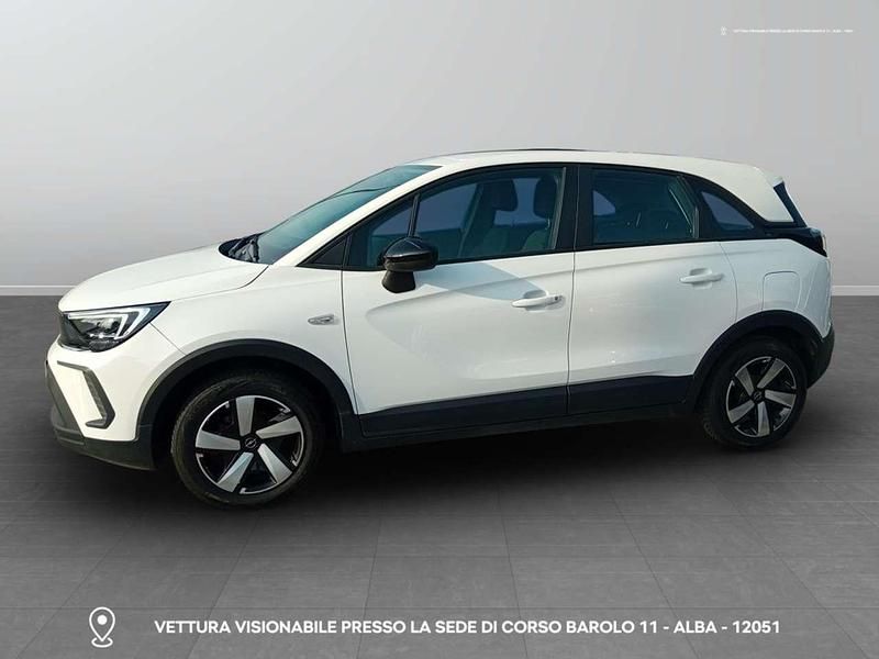 Usata Opel Crossland X Edition 83 CV (61 kW) 2022 0q bianco puro SUV