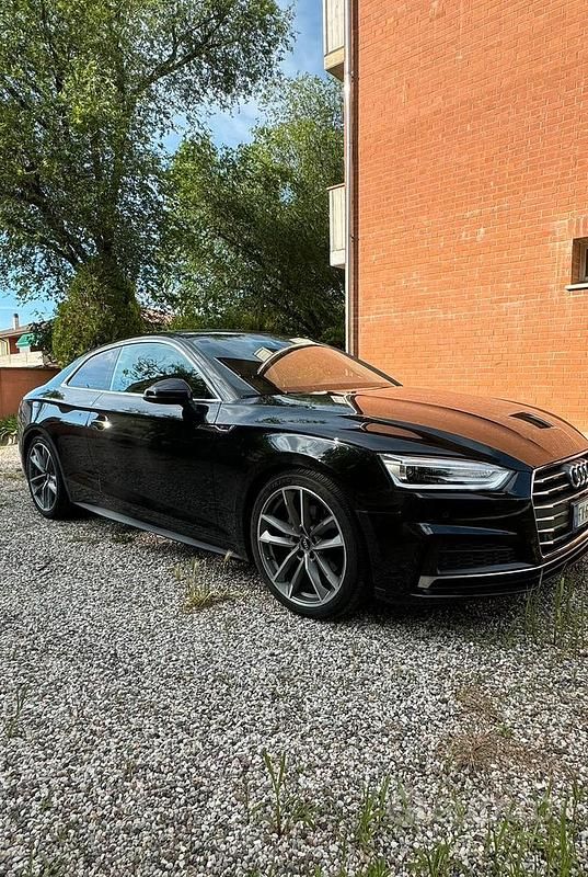 Usata Audi A5 S-Line 190 CV (139 kW) 2019 Nero Coupé