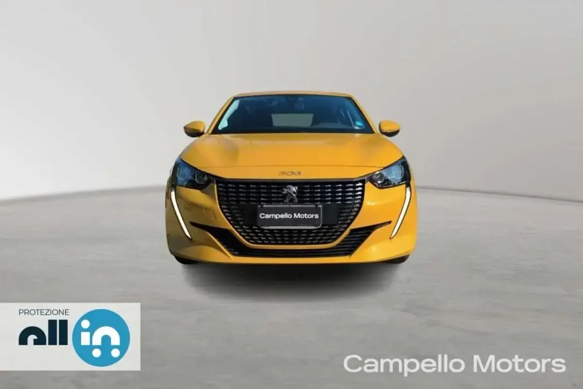 Usata Peugeot 208 Active 75 CV (55 kW) 2021 Giallo Utilitaria