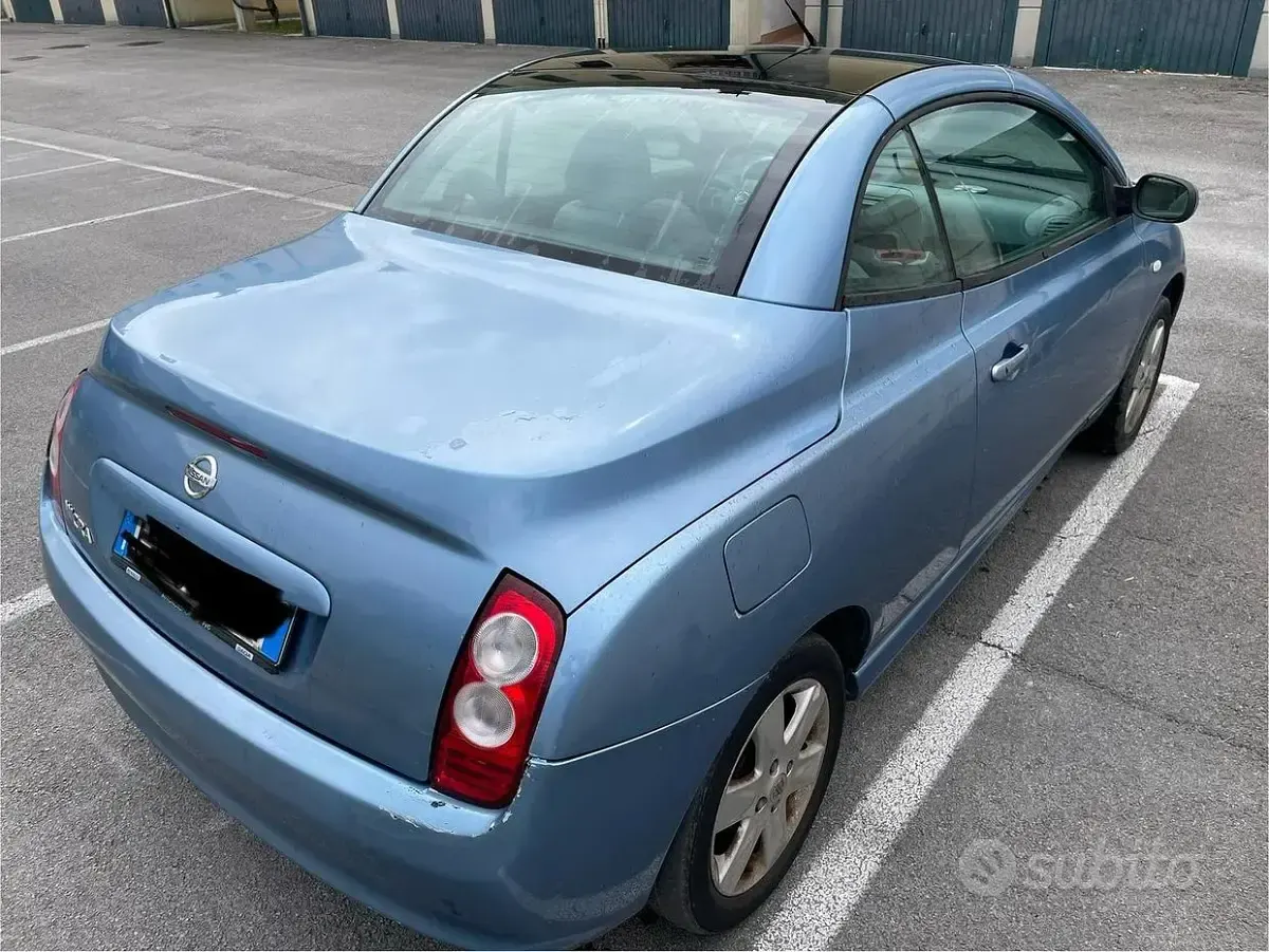 Usata Nissan Micra C+C 2005 Bluazzurro Cabrio