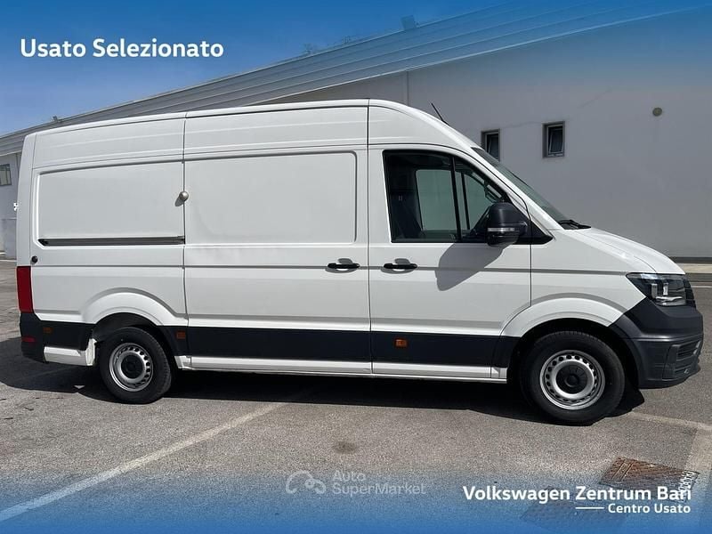 Usata VW Crafter Business 140 CV (102 kW) 2021 Bianco Furgone