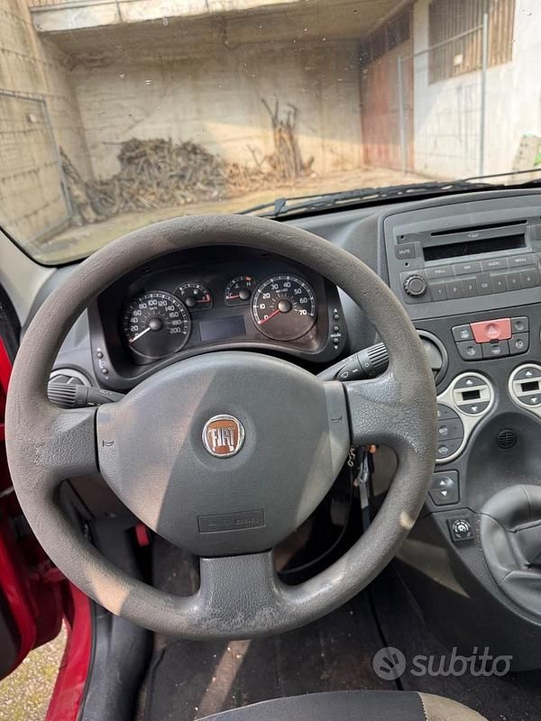 Usata Fiat Panda 2009 Rosso Utilitaria