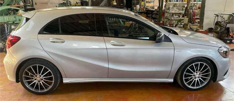 Usata Mercedes A200 Premium 136 CV (100 kW) 2016 Argento Berlina