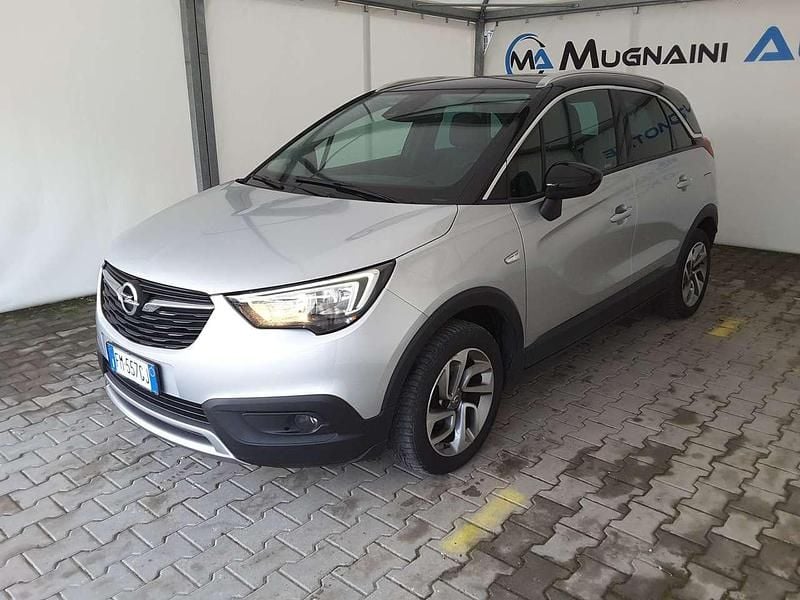 Usata Opel Crossland X Innovation 100 CV (73 kW) 2018 Argento SUV