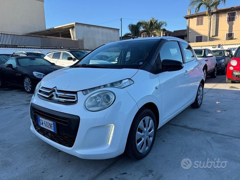 Usata Citroën C1 69 CV (50 kW) 2014 Bianco Utilitaria