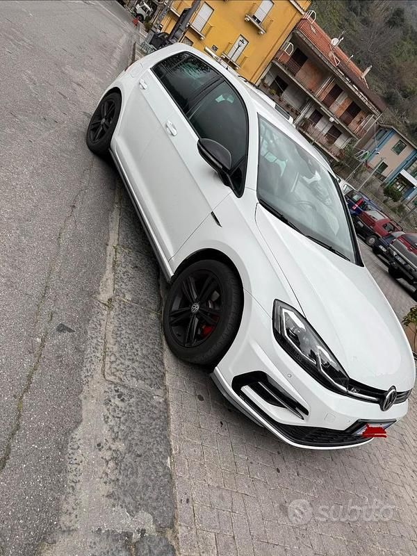 Usata VW Golf VII Trendline 116 CV (85 kW) 2019 Bianco Berlina