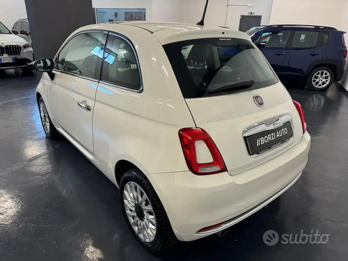 Usata Fiat 500 Lounge 69 CV (50 kW) 2016 Bianco Berlina