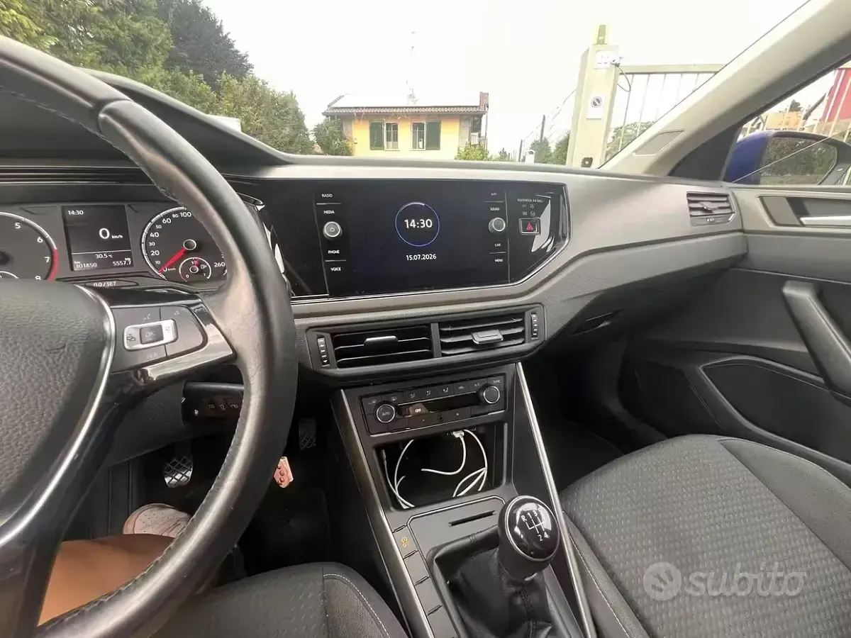 Usata VW Polo 80 CV (58 kW) 2019 Bluazzurro Utilitaria