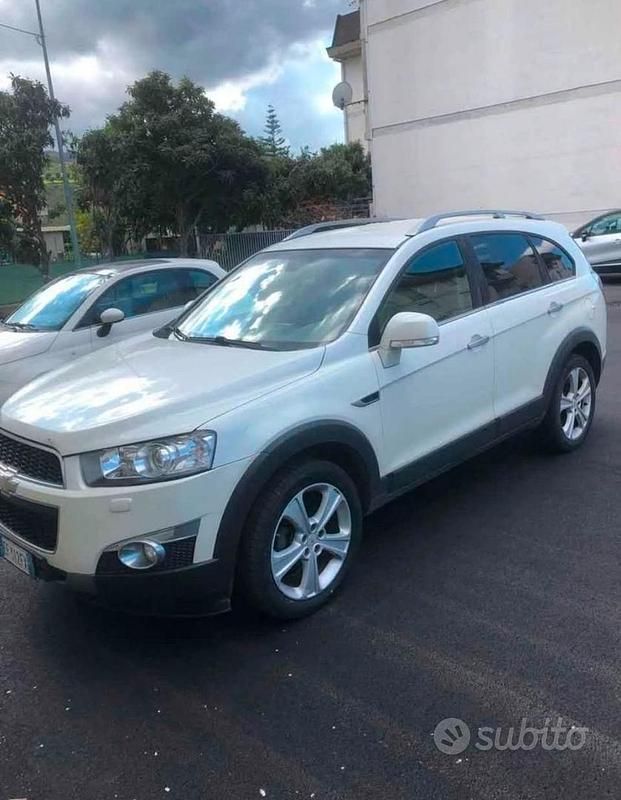 Usata Chevrolet Captiva 184 CV (135 kW) 2010 Bianco SUV