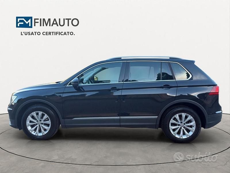 Usata VW Tiguan Business 150 CV (110 kW) 2019 Nero SUV