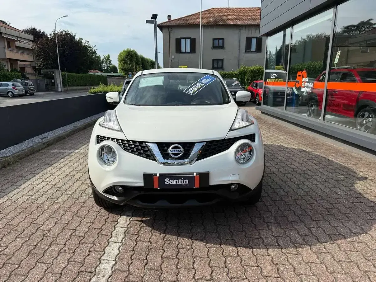 Usata Nissan Juke Acenta 190 CV (139 kW) 2015 Bianco SUV