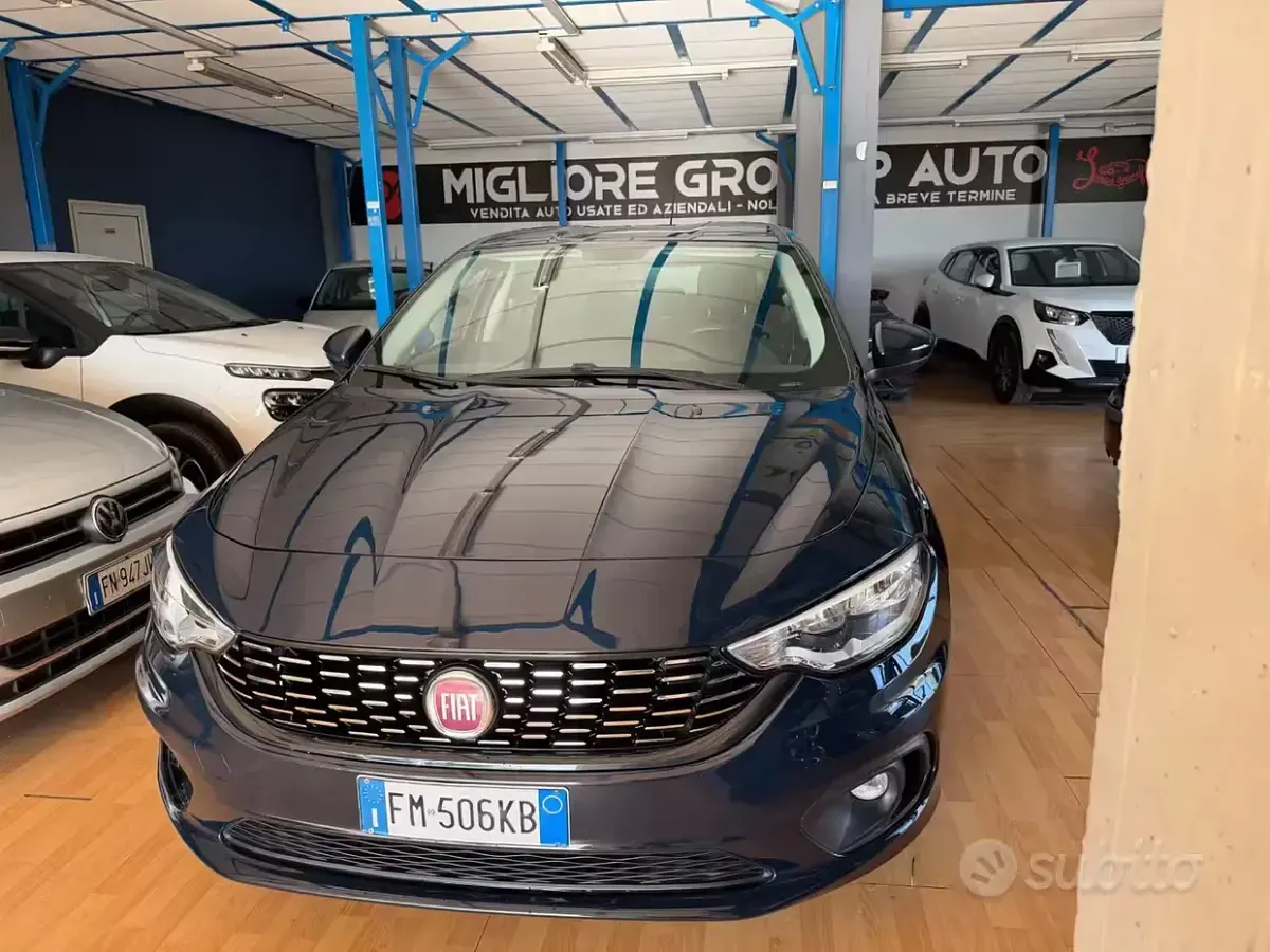 Usata Fiat Tipo Business 95 CV (69 kW) 2017 Blu Berlina