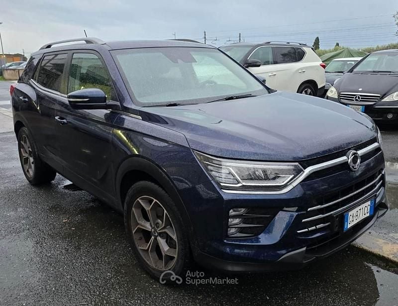 Usata Ssangyong (KGM) Korando 136 CV (100 kW) 2020 Blu SUV