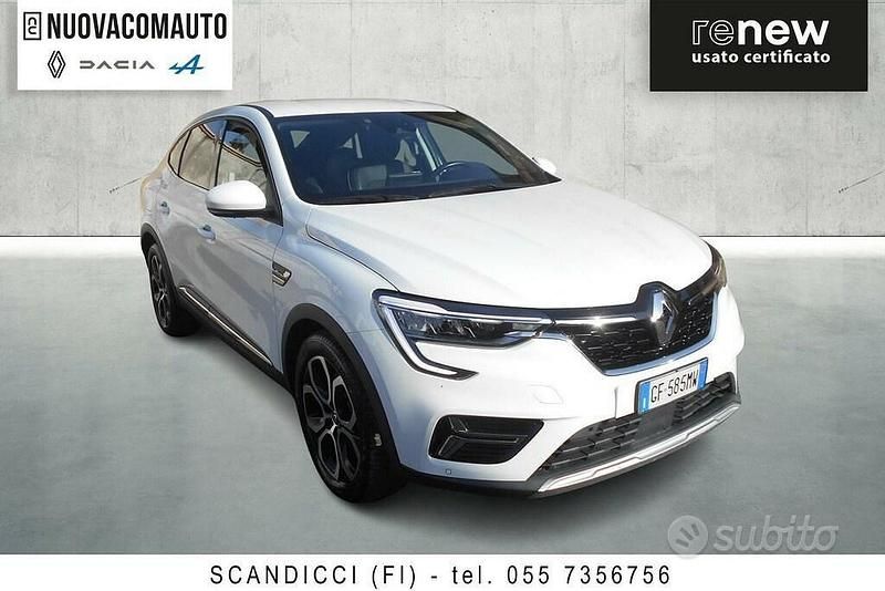 Usata Renault Arkana Intens 145 CV (106 kW) 2021 Bianco SUV