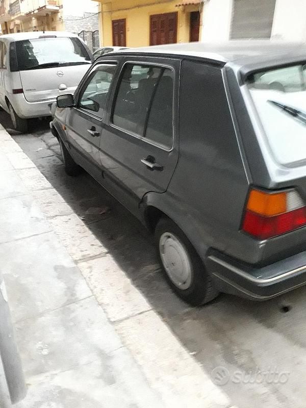 Usata VW Golf II 1988 Grigio Utilitaria