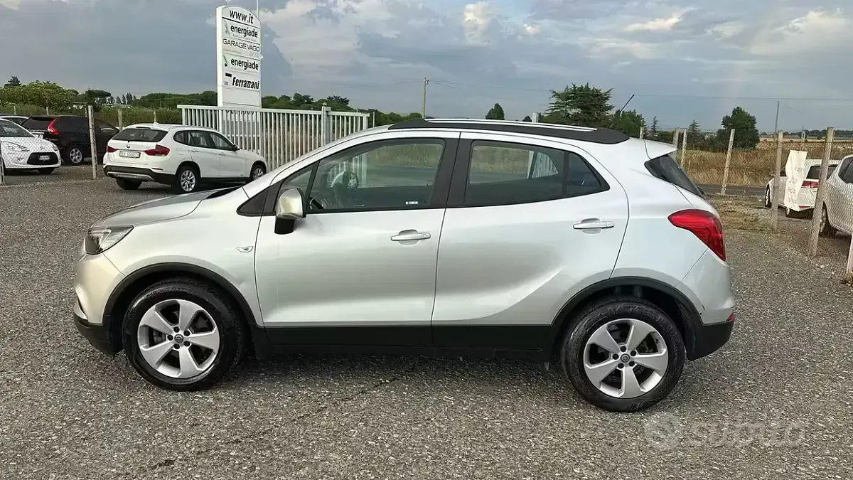 Usata Opel Mokka X 140 CV (102 kW) 2017 Grigio SUV