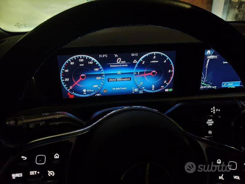 Usata Mercedes A180 136 CV (100 kW) 2023 Bianco Berlina