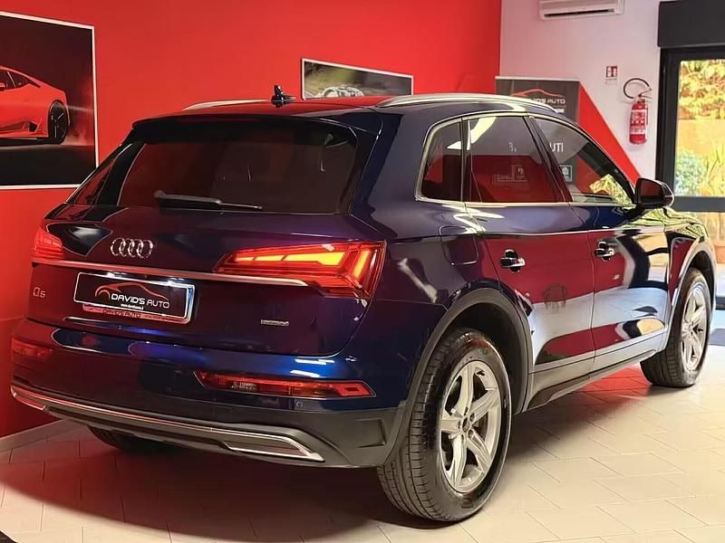 Usata Audi Q5 Advanced 203 CV (149 kW) 2021 Blu SUV