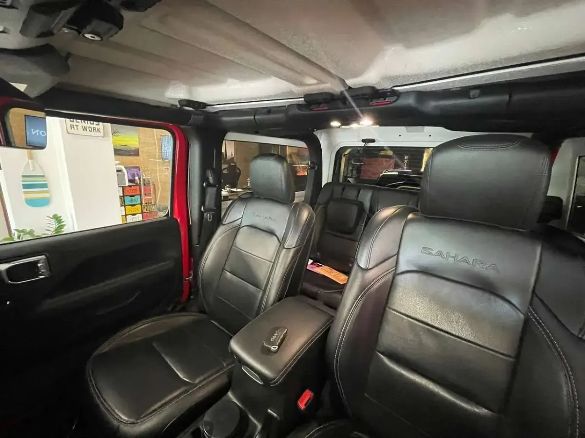 Usata Jeep Wrangler Sahara 200 CV (147 kW) 2021 Rosso SUV