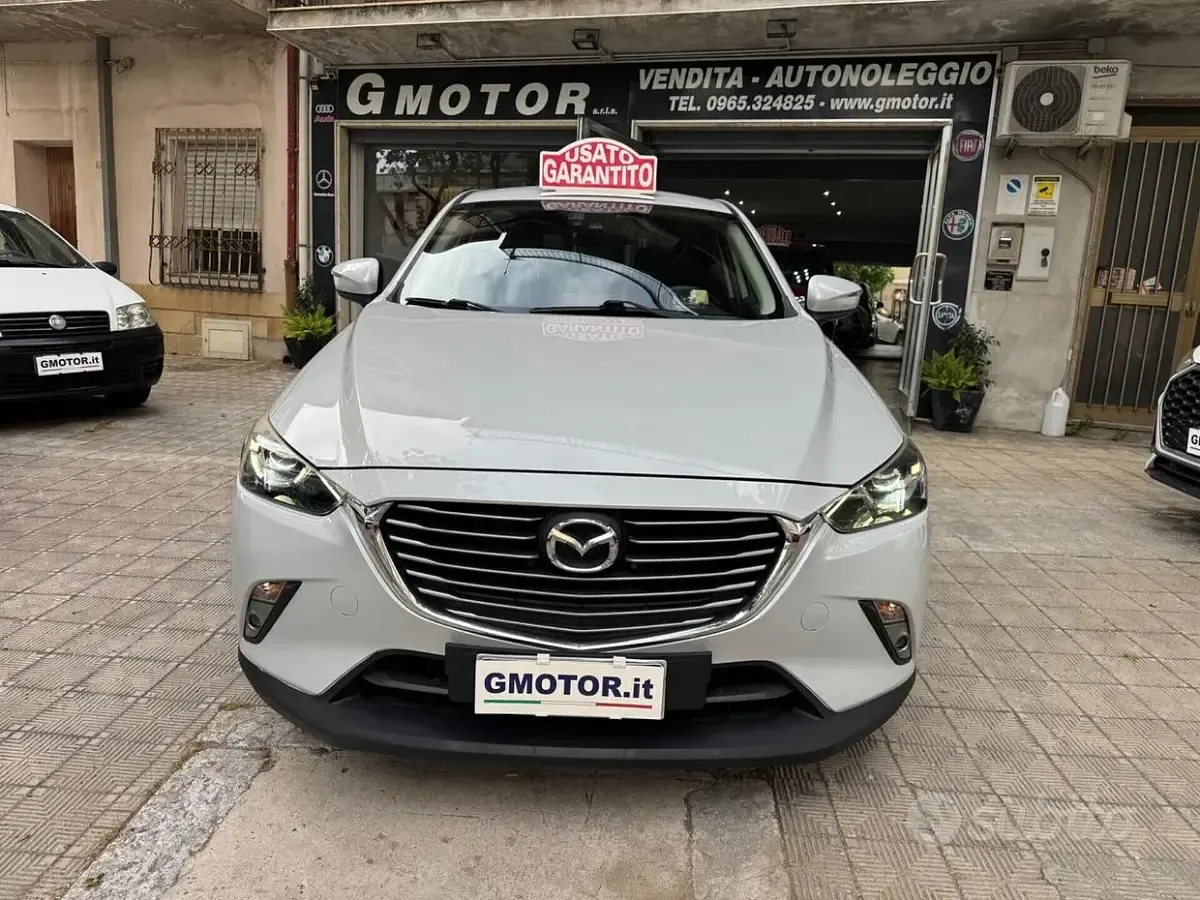 Usata Mazda CX-3 Exceed 105 CV (77 kW) 2017 Bianco SUV