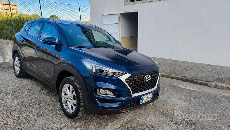 Usata Hyundai Tucson 115 CV (84 kW) 2019 Blu SUV