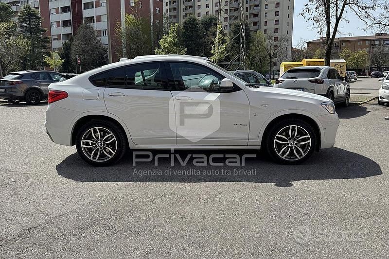 Usata BMW X4 M Sport 190 CV (139 kW) 2016 Bianco SUV