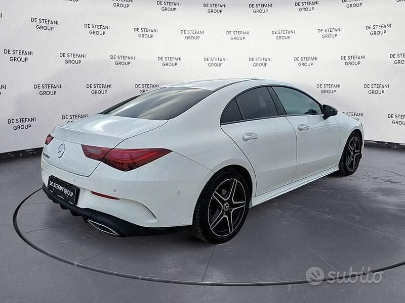 Usata Mercedes CLA180 Advanced Plus 116 CV (85 kW) 2023 Bianco polare Berlina