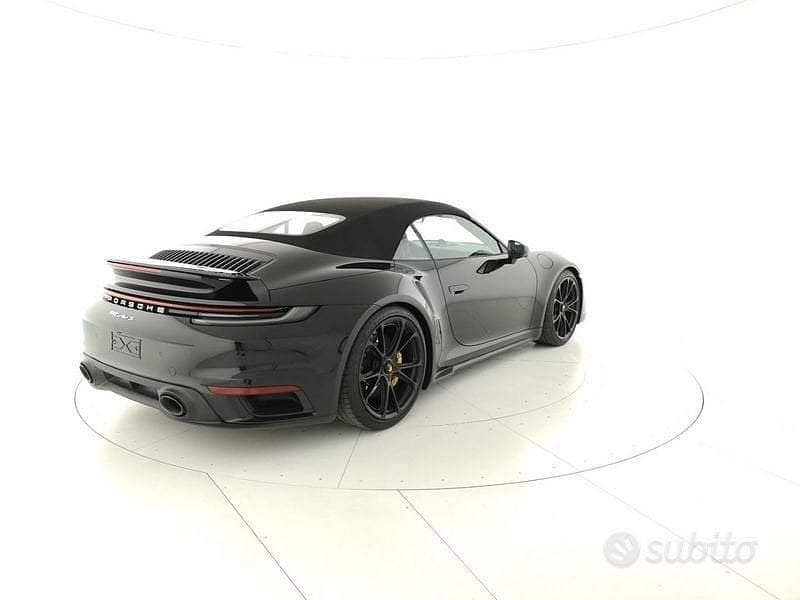 Usata Porsche 911 Turbo S Cabriolet 710 CV (522 kW) 2020 Nero Cabrio