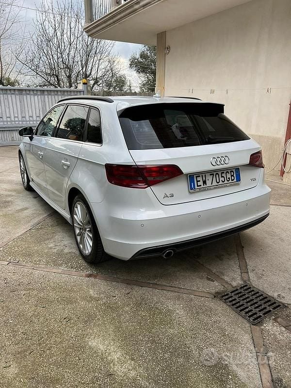 Usata Audi A3 Attraction 2014 Bianco Berlina