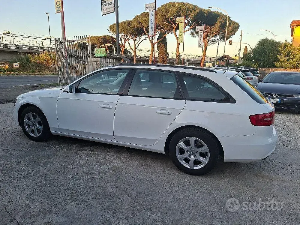 Begagnad Audi A4 150 HK (110 kW) 2015 Vit Kombi