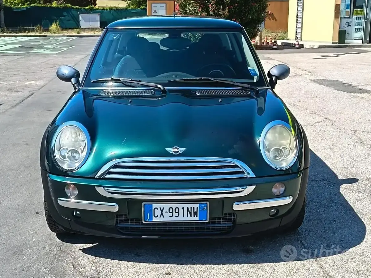 Usata Mini One D 75 CV (55 kW) 2005 Verde Utilitaria