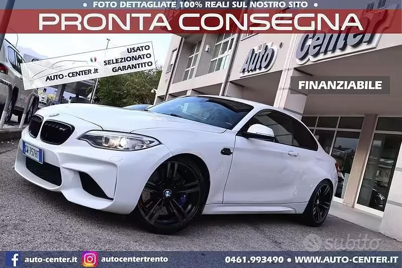 Begagnad BMW M2 Efficient Dynamics 370 HK (272 kW) 2017 Vit Sportkupé
