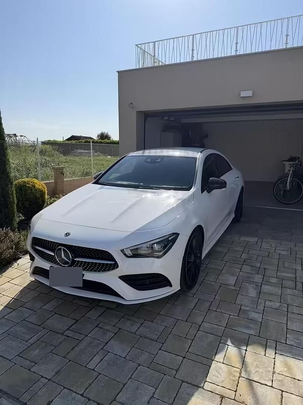Usata Mercedes CLA180 116 CV (85 kW) 2019 Bianco Berlina
