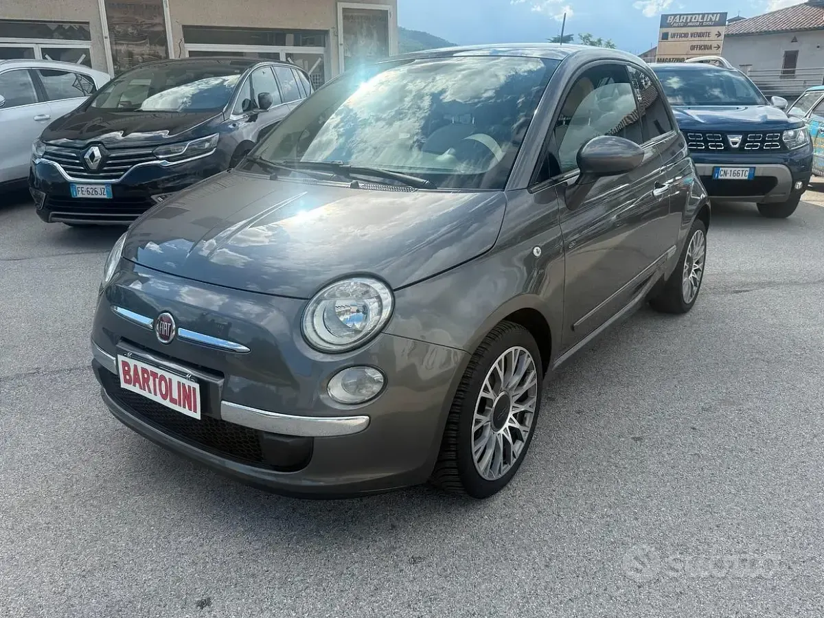 Usata Fiat 500 Lounge 69 CV (50 kW) 2015 Grigio Berlina