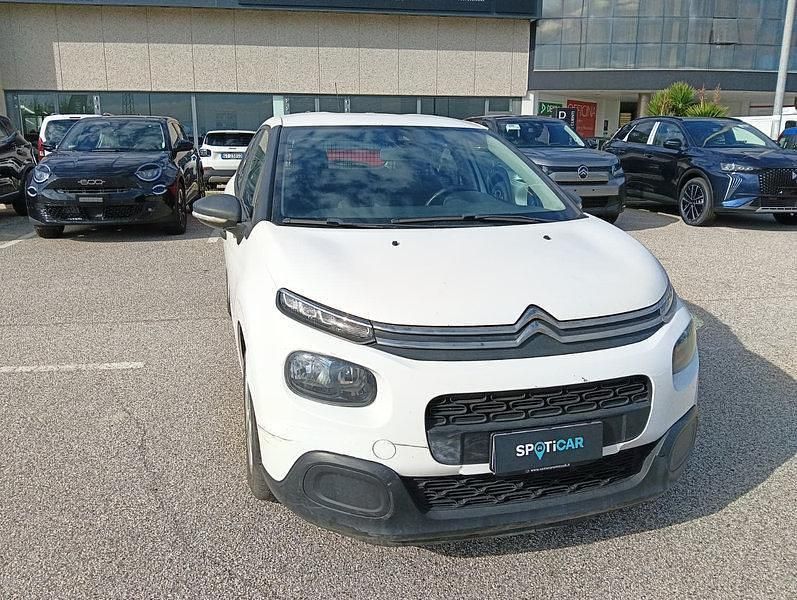 Usata Citroën C3 Feel 102 CV (75 kW) 2019 Bianco Furgone
