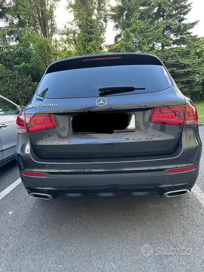 Usata Mercedes GLC220 194 CV (142 kW) 2021 Nero SUV