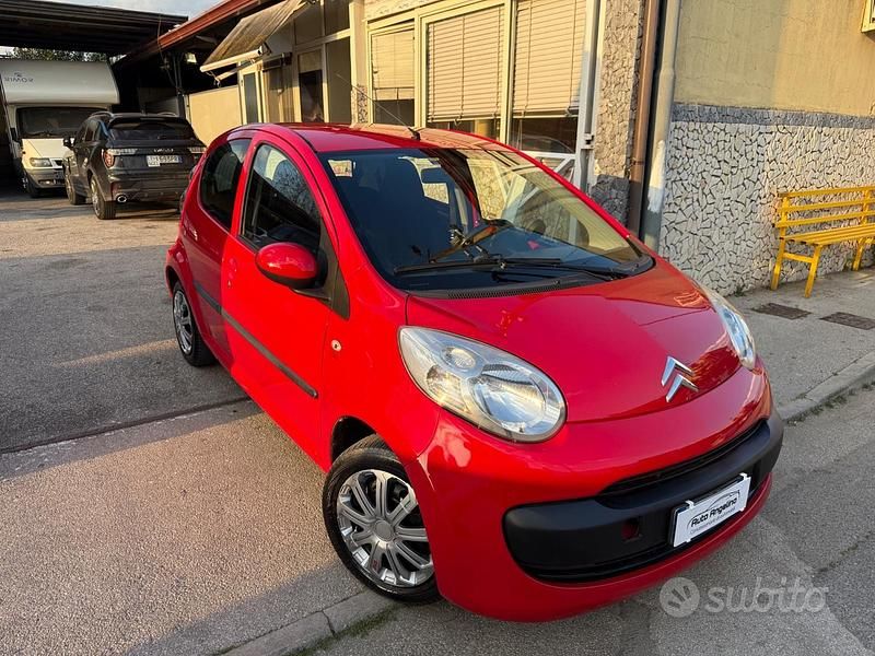 Usata Citroën C1 68 CV (50 kW) 2008 Rosso Utilitaria
